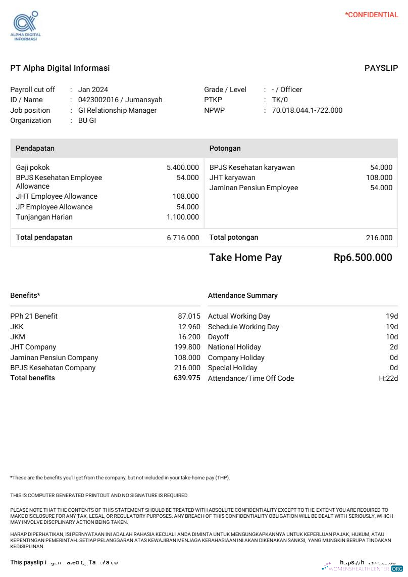 Download PT Alpha Digital Informasi payslip template in Word and PDF formats.pdf, 1 Photoshop template